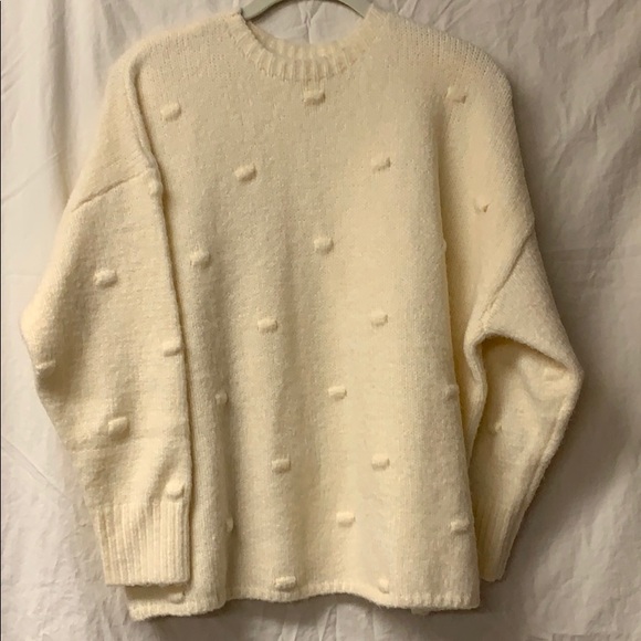 Cream Pattern Sweater - Picture 2 of 3